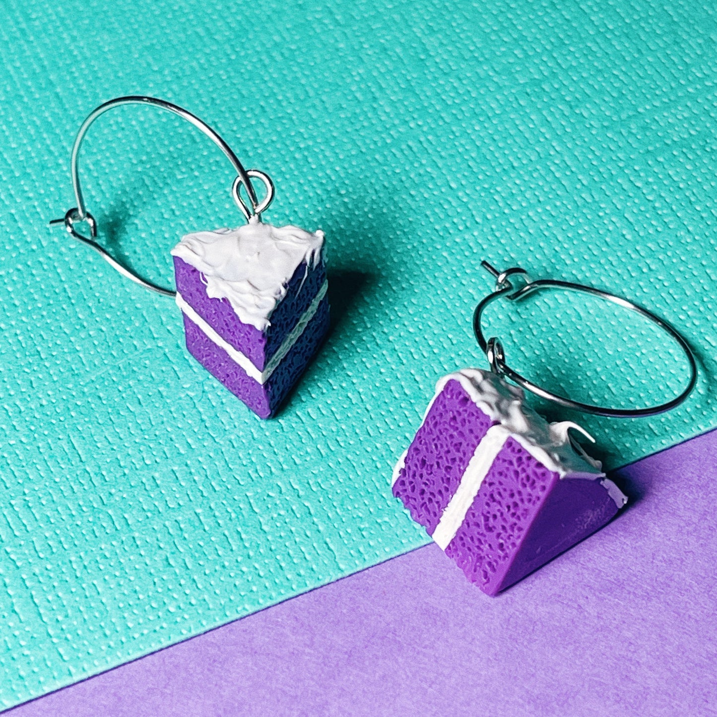 Ube Cake Hoops