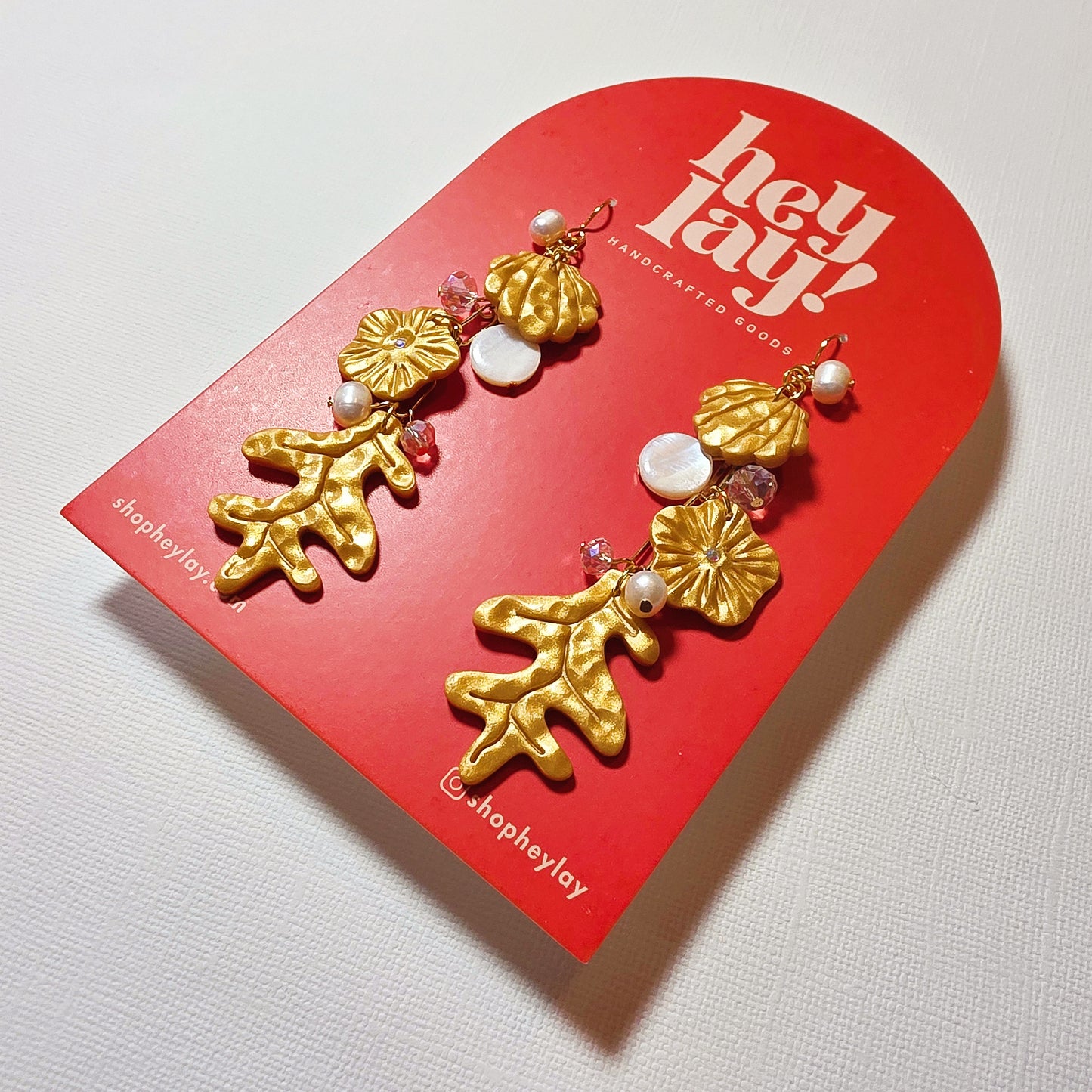 Gold Ocean Charms