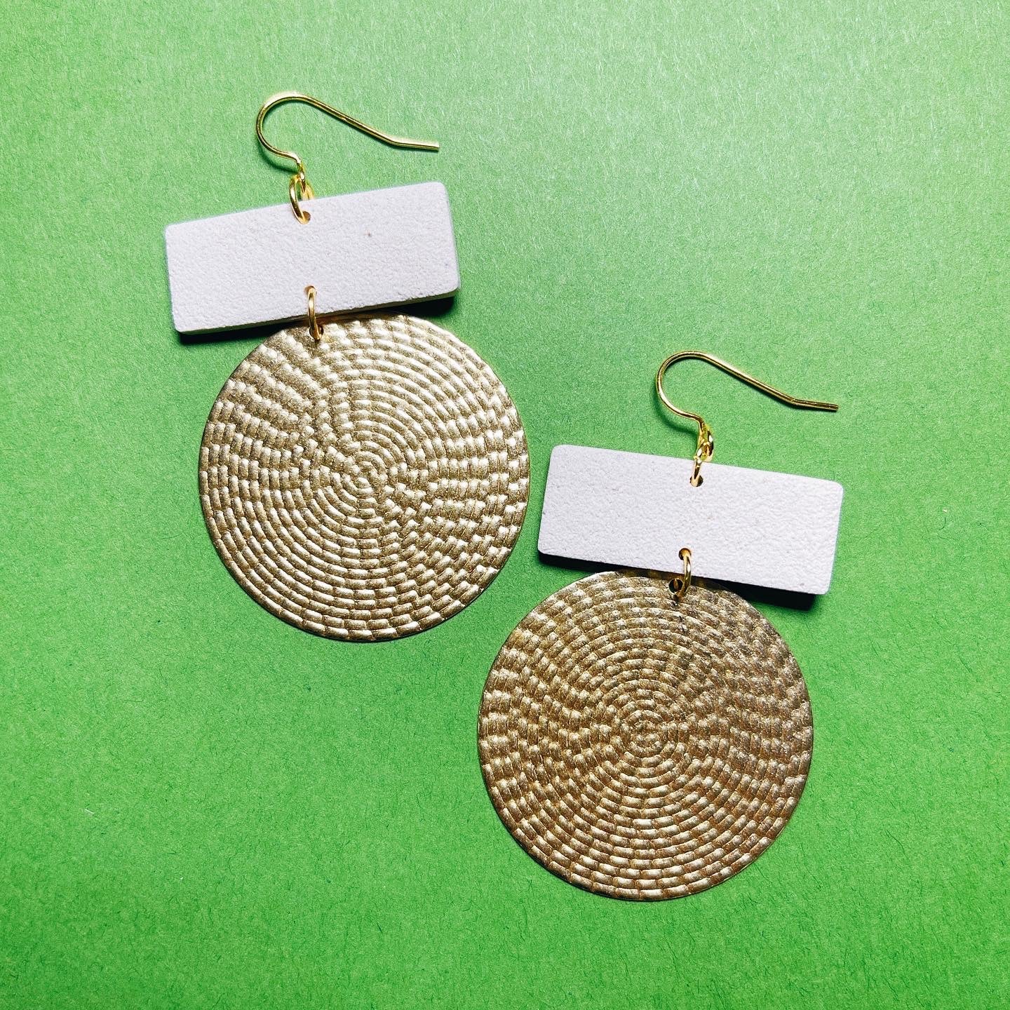 Sand Bar with Brass Charm