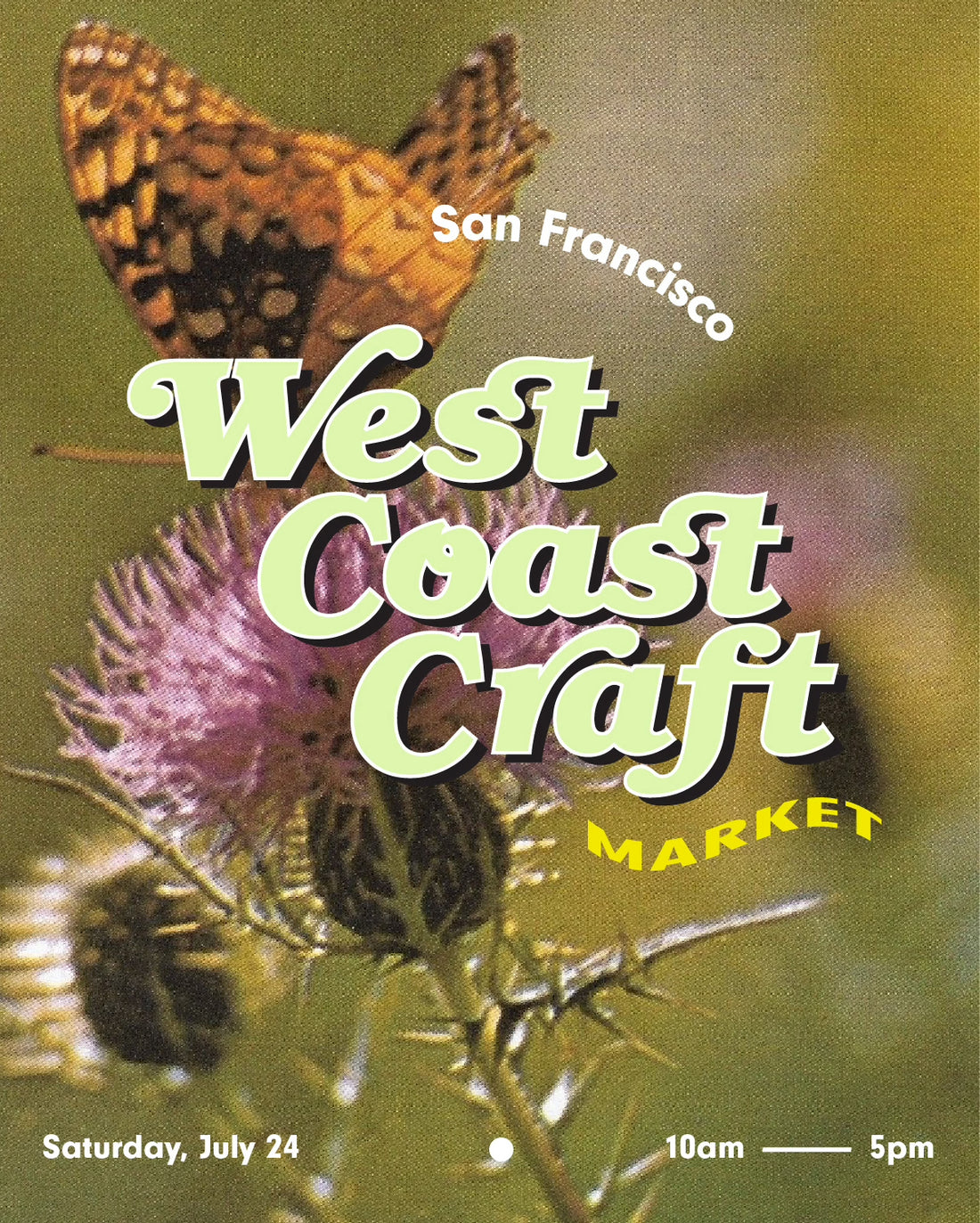 West Coast Craft Market — July 24, 2021