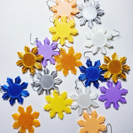 3D Printed Araw Earrings