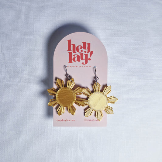 3D Printed Araw Earrings